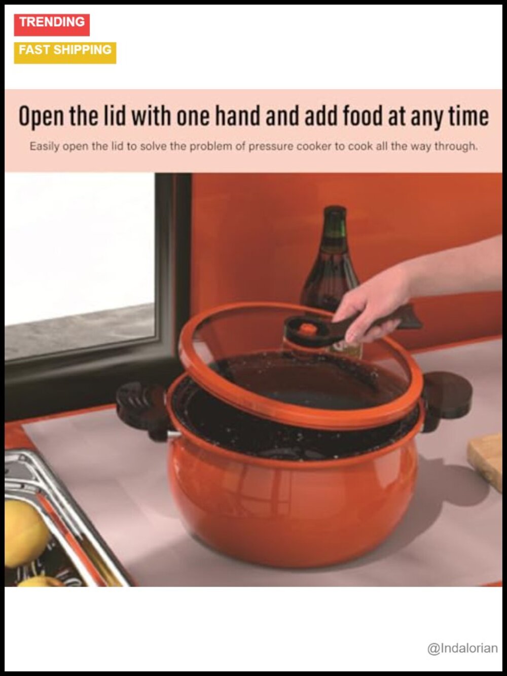 Multifunctional Micro Pressure Cooker 7L Fast Cooking Kitchenware - Picture 6 of 6